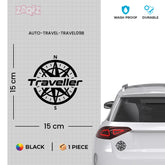 Travel More Badge for Laptops and Vehicles
